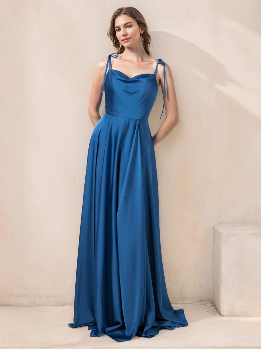 Stretch Satin Bridesmaid Dresses - Mondressy Stretch Satin Bridesmaid Dresses - Mondressy