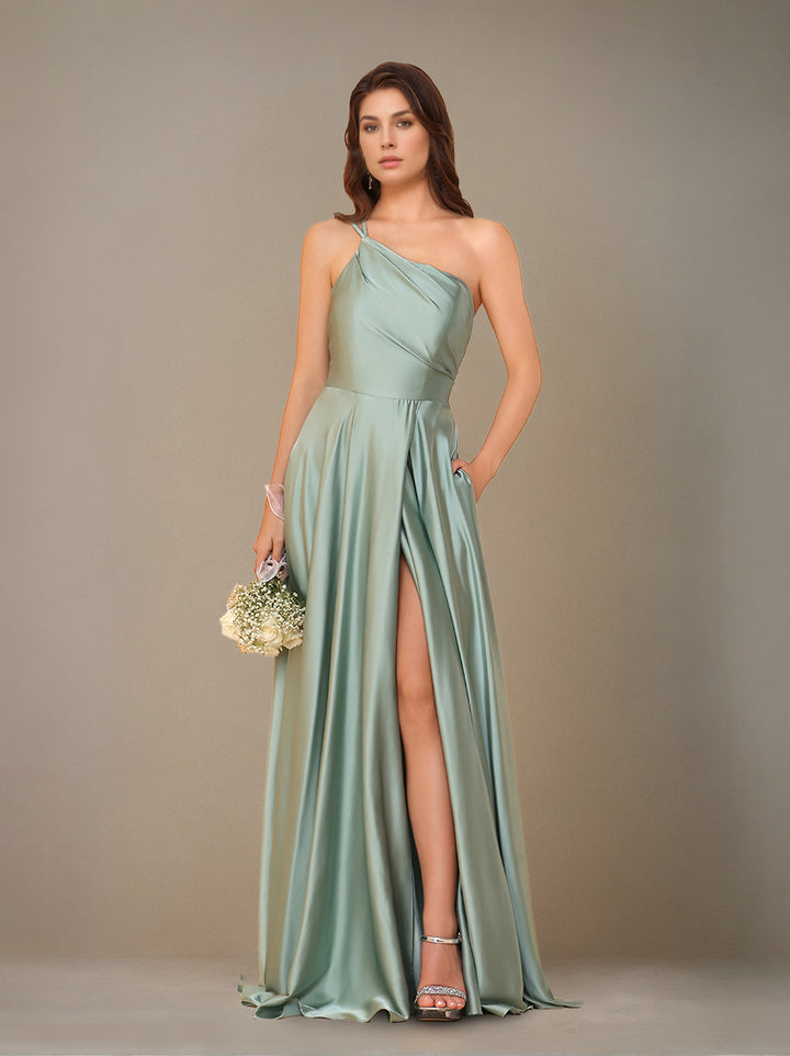 Silk Satin Bridesmaid Dresses - Mondressy Silk Satin Bridesmaid Dresses - Mondressy