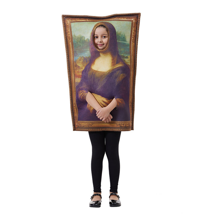 Funny Spoof Murals Campus Activities Halloween Performance Costumes