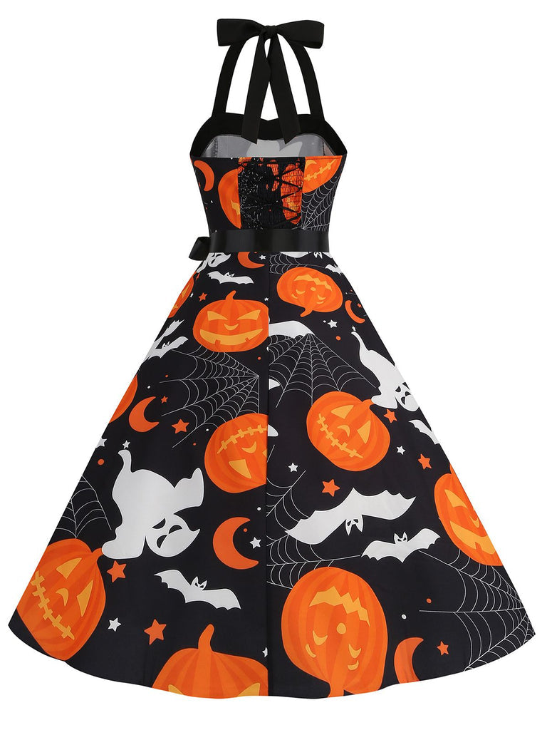 A-Line/Princess Halter Sleeveless Knee-Length Halloween Performance Costumes Dress