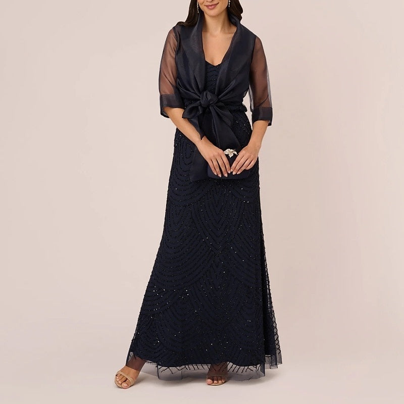 Women's Wedding Guest Half Sleeves Wrap/Shawls With Pure Color & Bowknot, 2 / Black