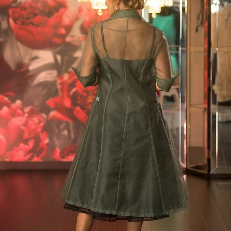 Women's Wedding Guest Pure Elegant Sun Protection Half Sleeve Tulle Wedding Shawl & Wrap Shawls  With Embroidery