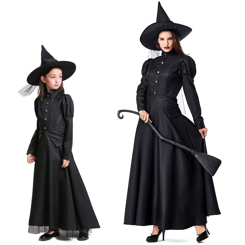 A-Line/Princess Jewel Neck Long Sleeves Ankle-Length Halloween Performance Costumes Dress