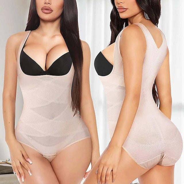 Women's Shapewear Mesh Elastic Waist Daily Sexy