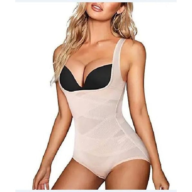 Women's Shapewear Mesh Elastic Waist Daily Sexy