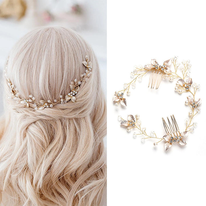 Charming/Exquisite/Pretty/Romantic Combs With Pearl/Rhinestone