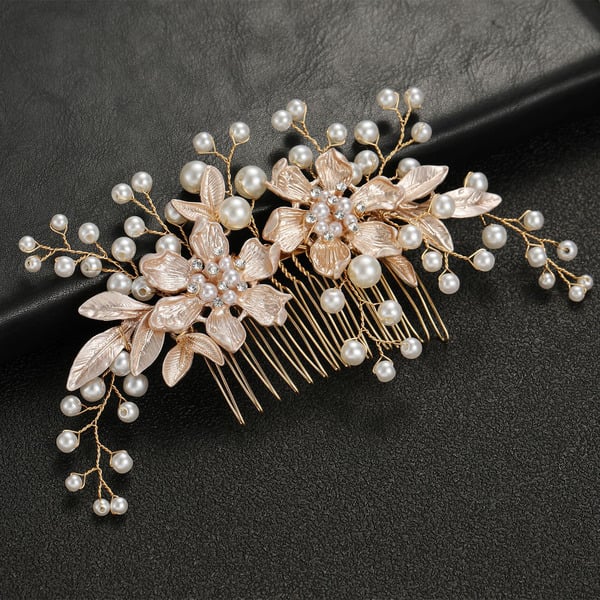 Nice/Pretty/Romantic/Unique Combs & Barrettes/Headpiece With Pearl/Rhinestone