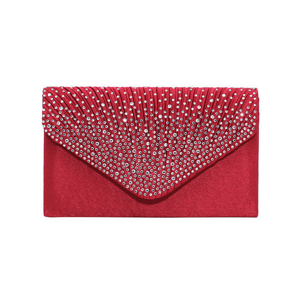 Crystal  Rhinestone Envelope Clutch Bags