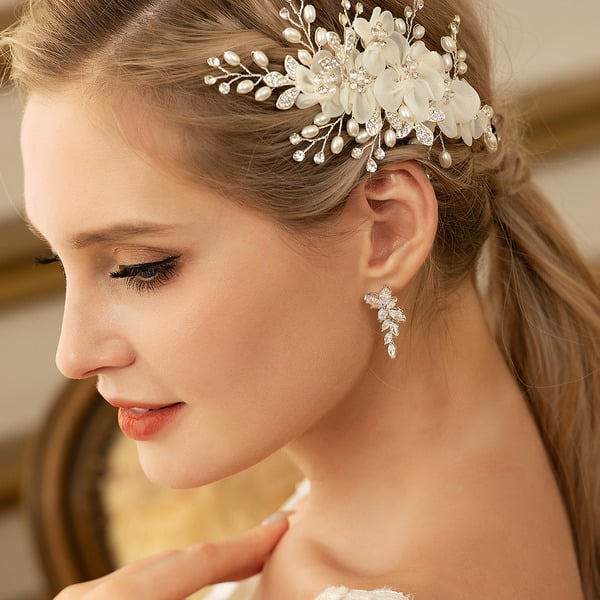 Elegant Marquise Zircon Drop Earrings