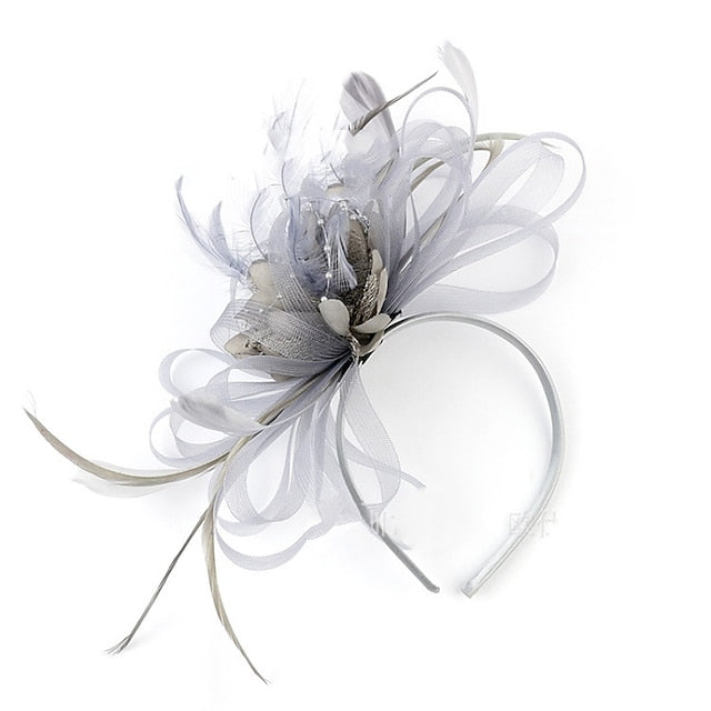 Cocktail Royal Astcot Retro Elegant Fascinators With Feather