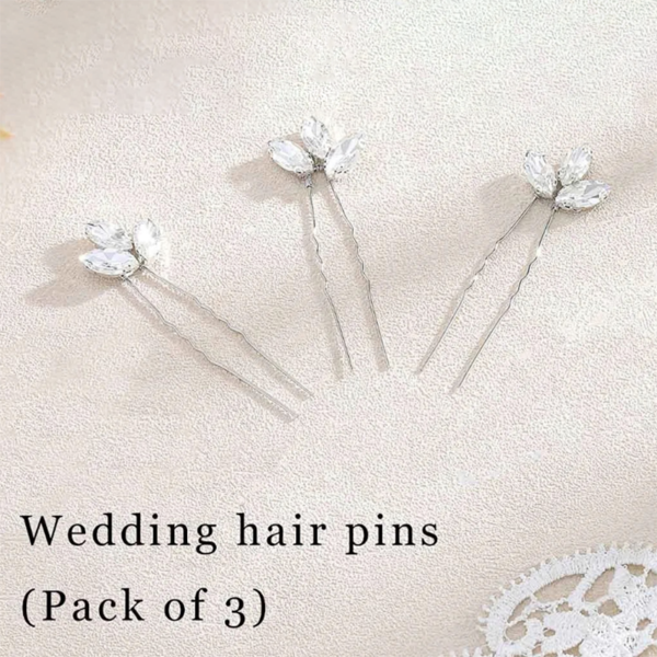 Lovely/Pretty/Romantic/Stylish Hairpins With Rhinestone (Set of 3)