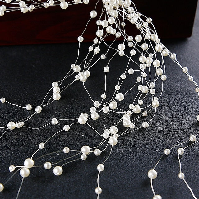 Alloy Wedding Special Occasion Sweet Headpieces With Imitation Pearl
