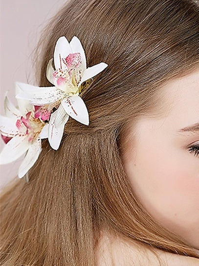 Pretty/Romantic/Stylish/Luxury Fabric Flowers Headbands/Headpiece/Hair Clip for Wedding