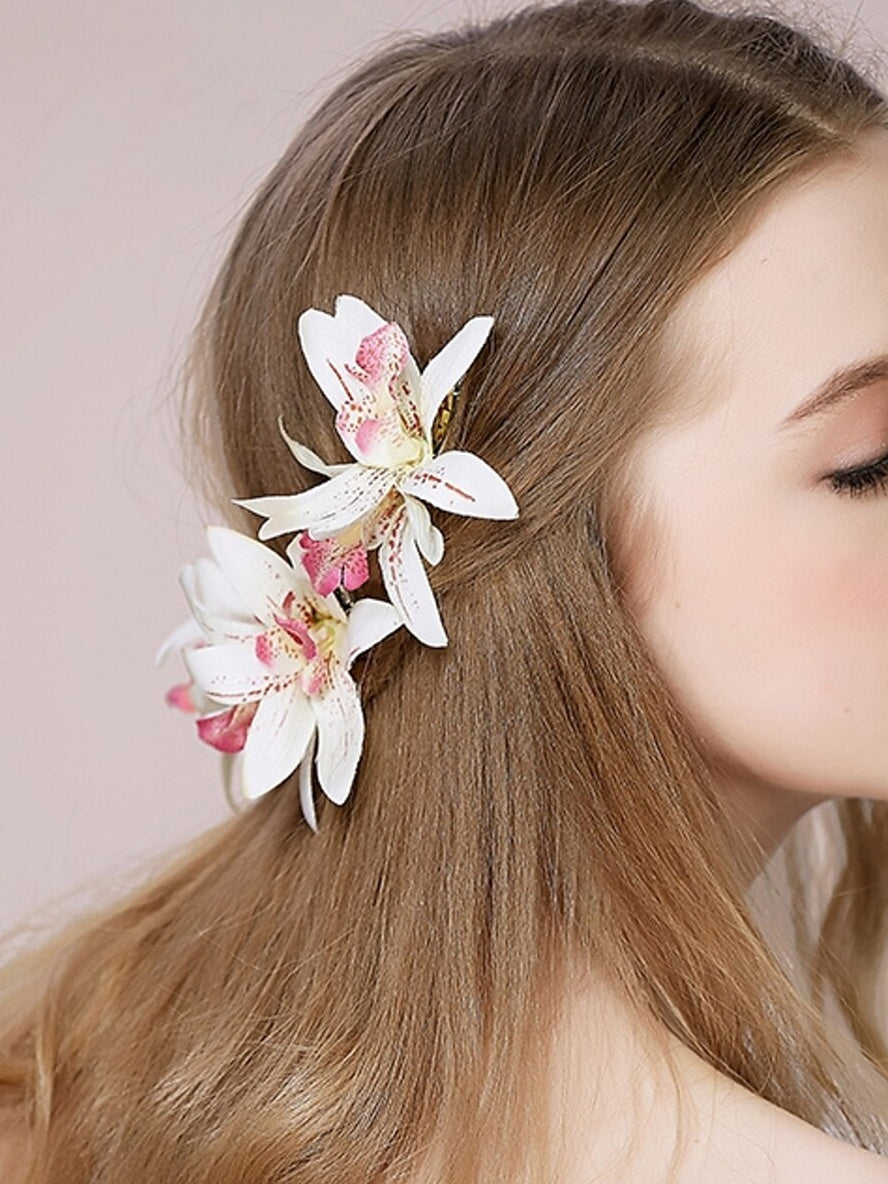 Pretty/Romantic/Stylish/Luxury Fabric Flowers Headbands/Headpiece/Hair Clip for Wedding
