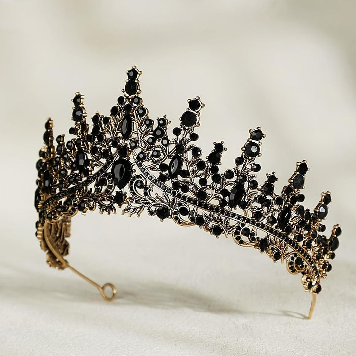 Crown Tiaras Alloy Wedding Party / Evening Retro Sweet Headpieces With Crystal