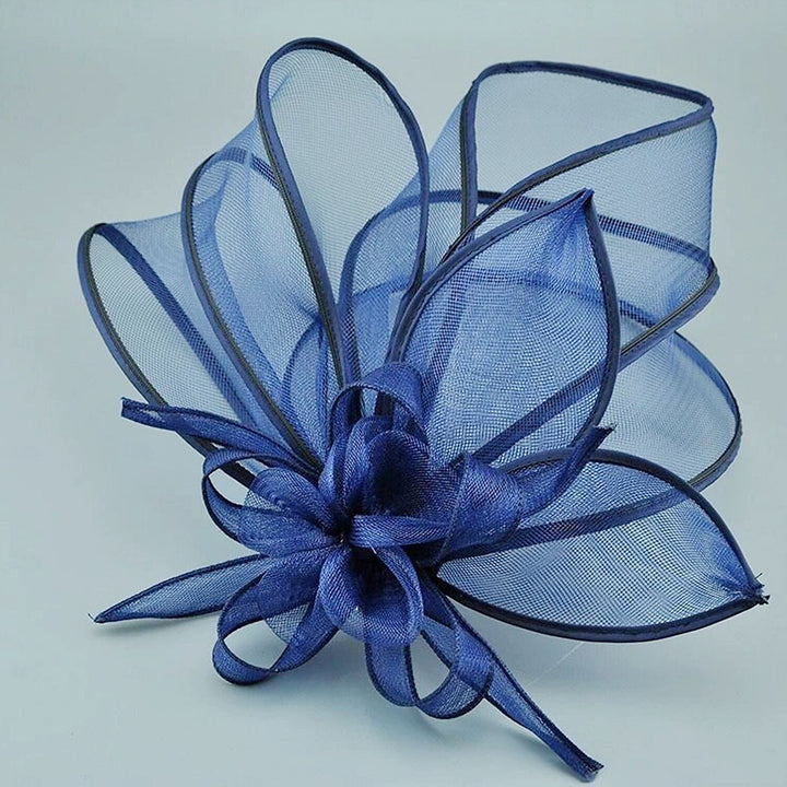 Classic Net Knot Hat Fascinator Hats Headpiece With Cap Floral Headpiece