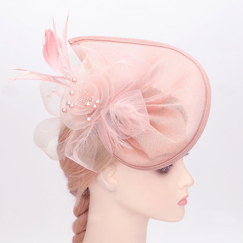 Women's Retro Tulle Veil Fascinator Floral Hat/Headpiece For Party