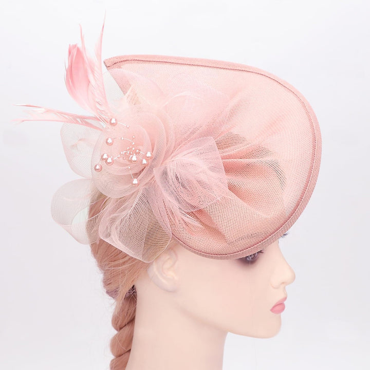 Women's Retro Tulle Veil Fascinator Floral Hat/Headpiece For Party