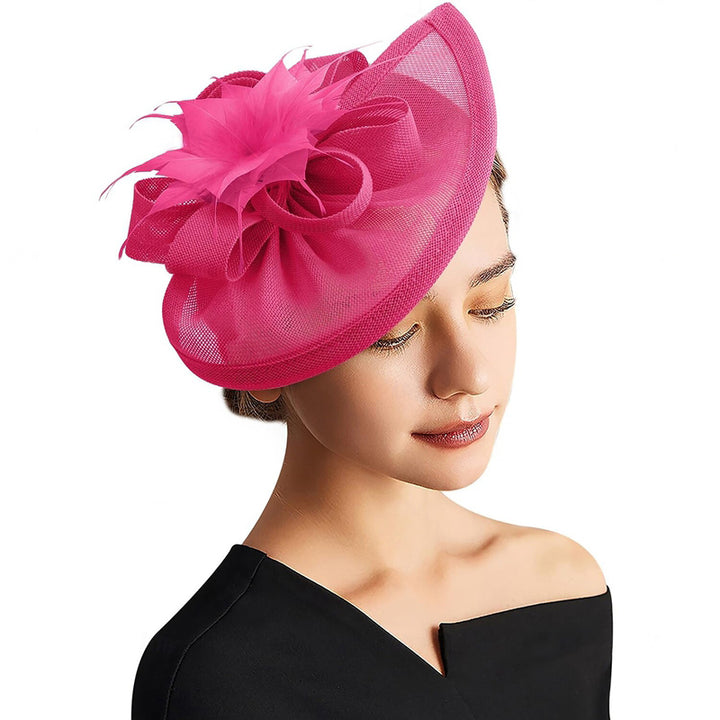 Women's Retro Tulle Veil Fascinator Floral Hat/Headpiece For Party