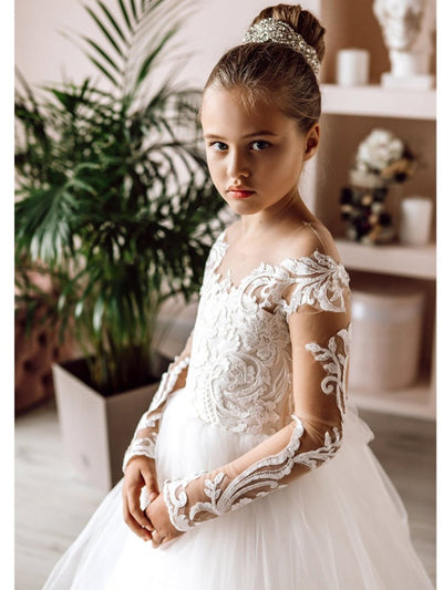 Flower Girl Dresses | Modern Flower Girl Gowns for Weddings - Mondressy