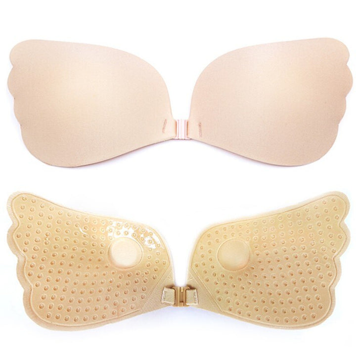 Women's Wing Chest Patch Invisible Normal Sexy Bra Wireless