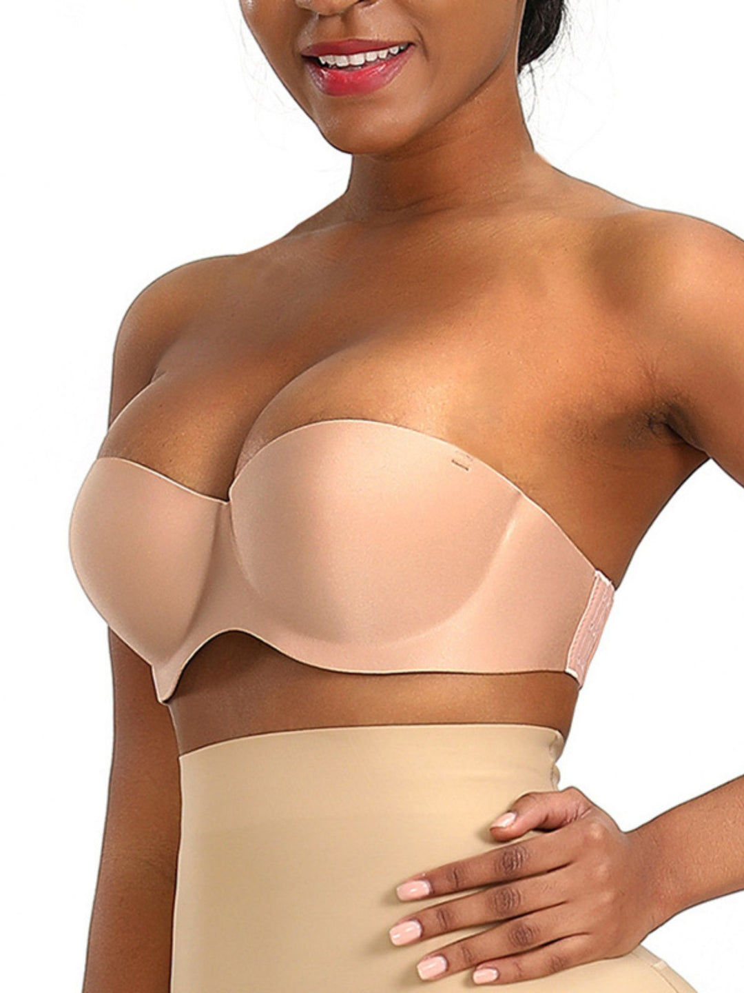 Sexy/Simple Backless/Strapless Bra/Nipple Covers