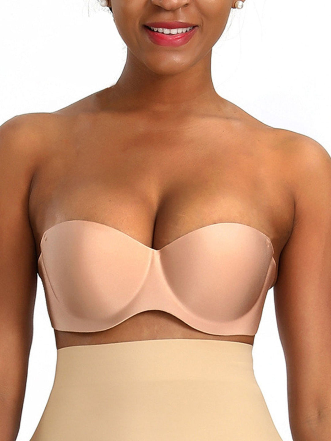 Sexy/Simple Backless/Strapless Bra/Nipple Covers