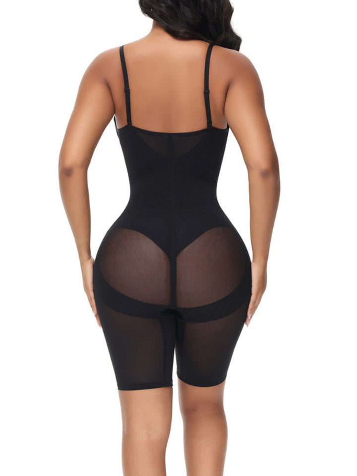 Casual/Classic Polyester Tummy Control High Waist Slim Strap Shapewear