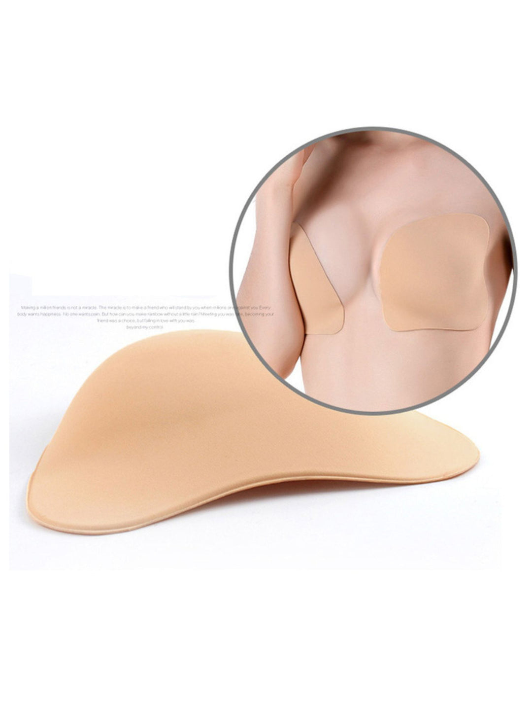 Women's Sexy Polyester Backless Bra/Nipple Cover