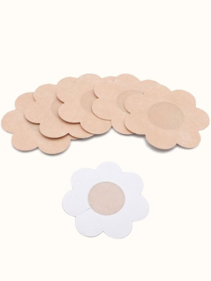 Women's Invisible Thin Breathable Flower Breast Patch（Set of 5）