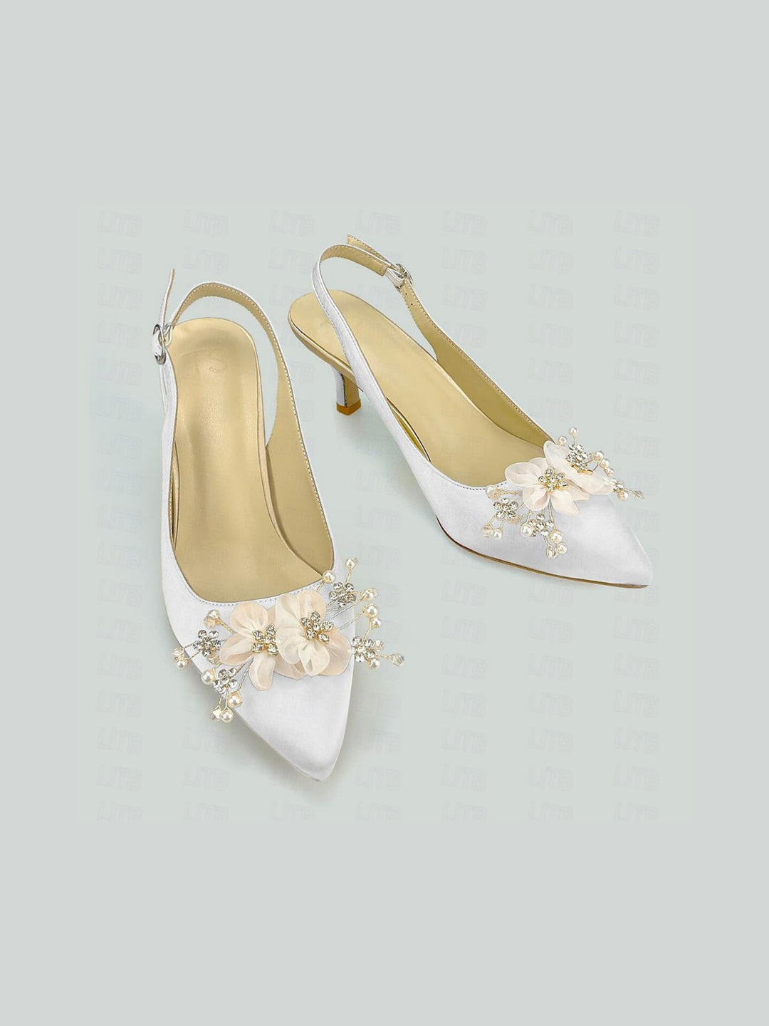 Women's Wedding Shoes Comfort Pointed Toe Wedding Heels Bridal Shoes