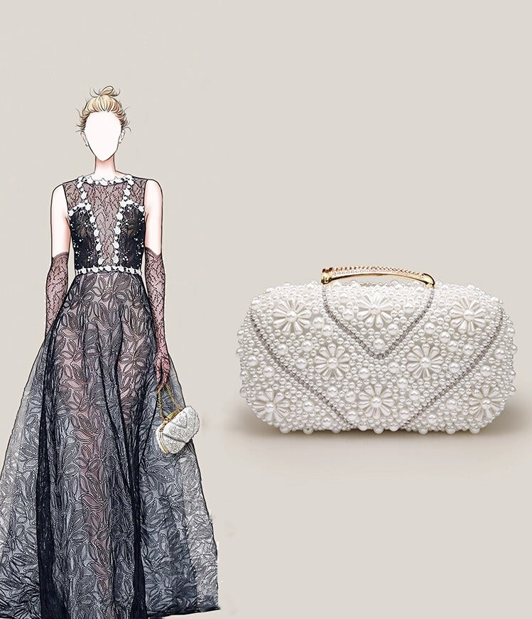 Women's Clutches & Evening Bags Imitation Pearl Elegant Bags