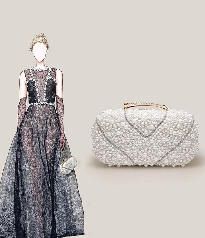 Women's Clutches & Evening Bags Imitation Pearl Elegant Bags