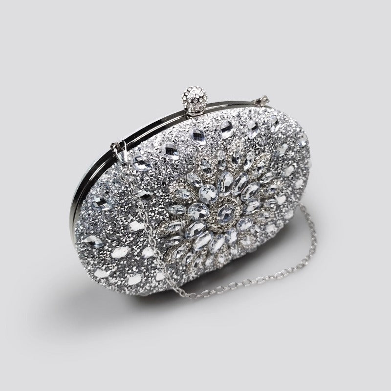 Women's Clutches & Evening Bags Glass Diamond Encrusted