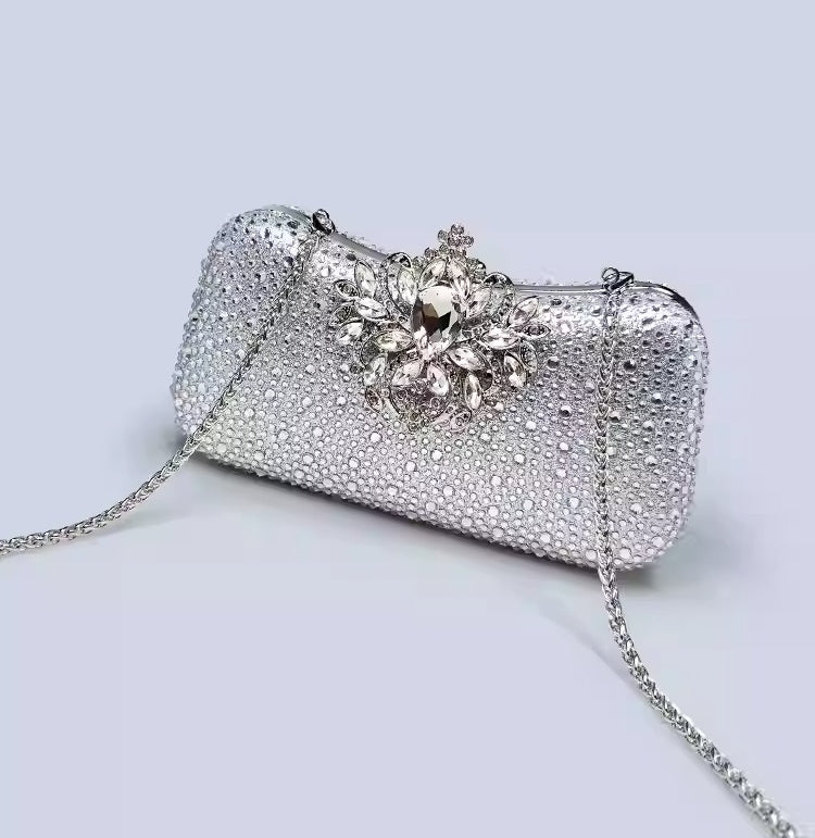 Women's Clutches & Evening Bags with Rhinestone Beading Sparkling