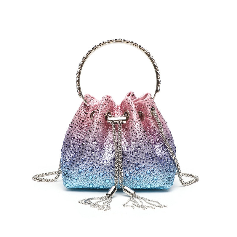 Women's Clutches & Wedding Evening Bags Tassels Rhinestone