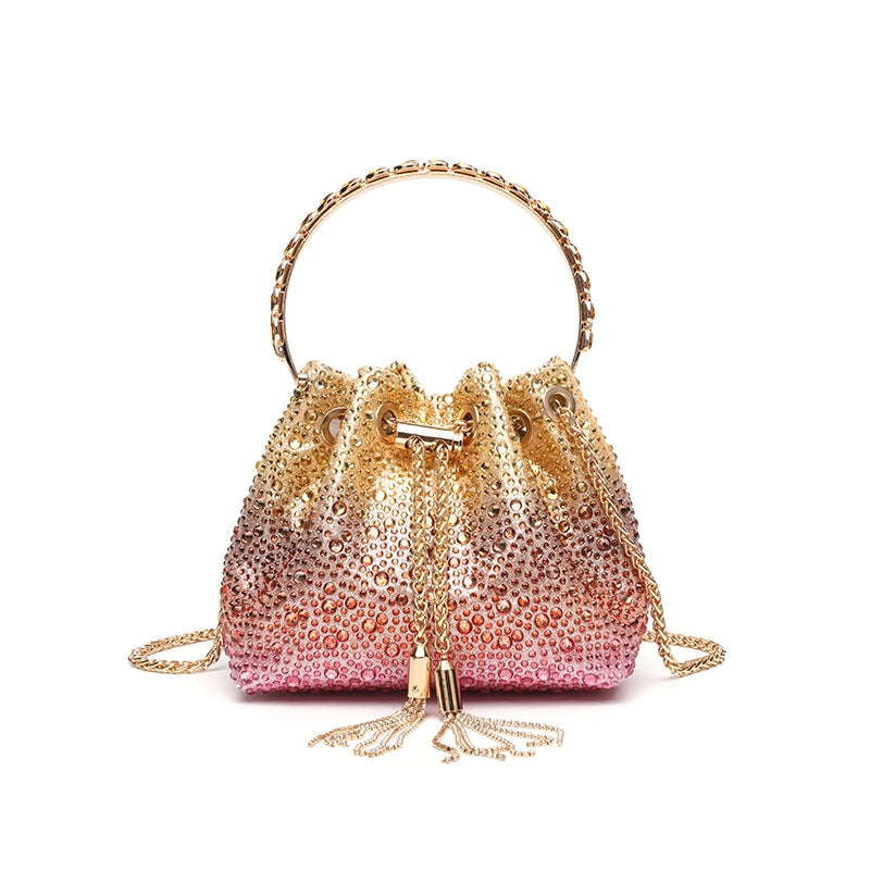 Women's Clutches & Wedding Evening Bags Tassels Rhinestone
