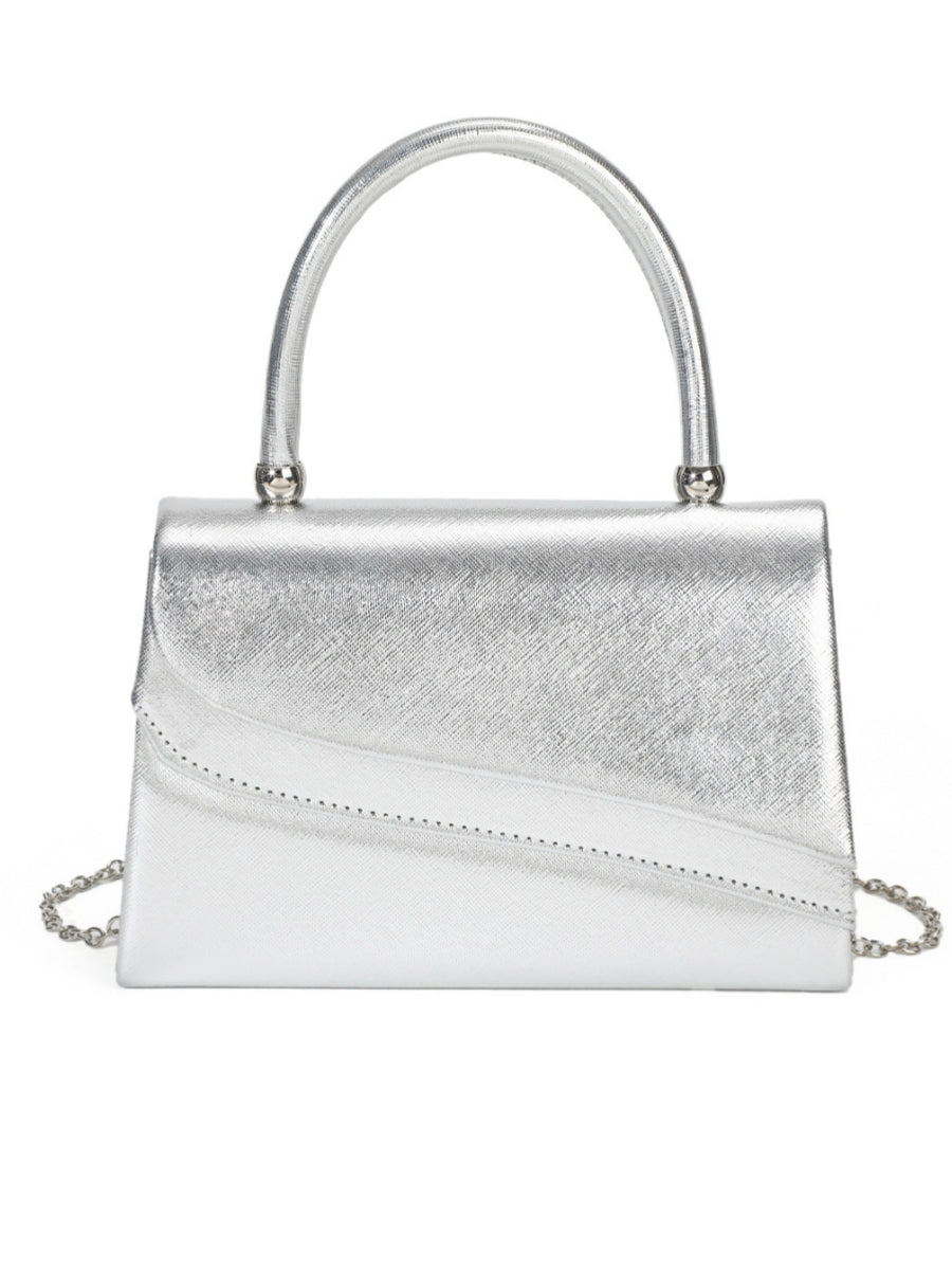 Women's Clutches & Wedding Party Evening Bags in Silver