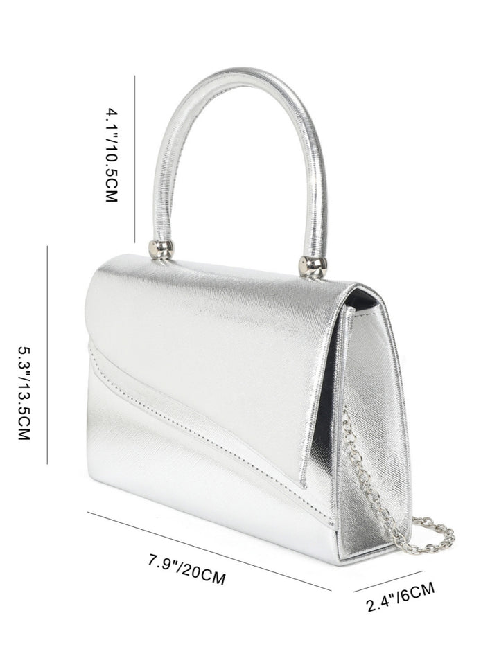 Women's Clutches & Wedding Party Evening Bags in Silver