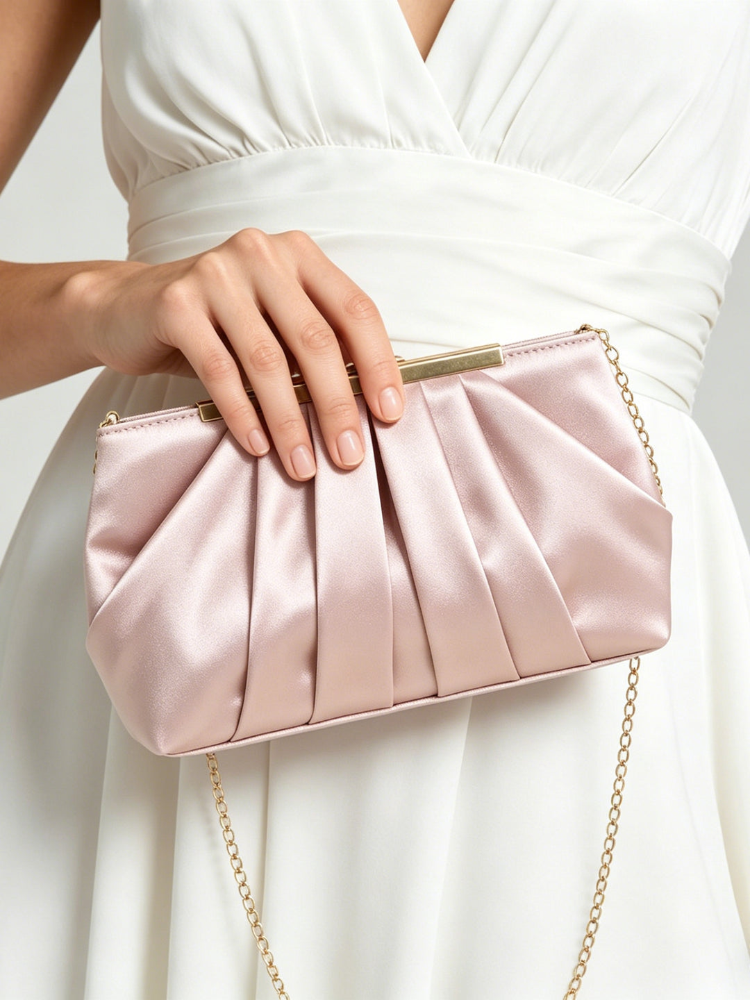 Women's Clutches & Wedding Party Evening Prom Cocktail Satin Bags