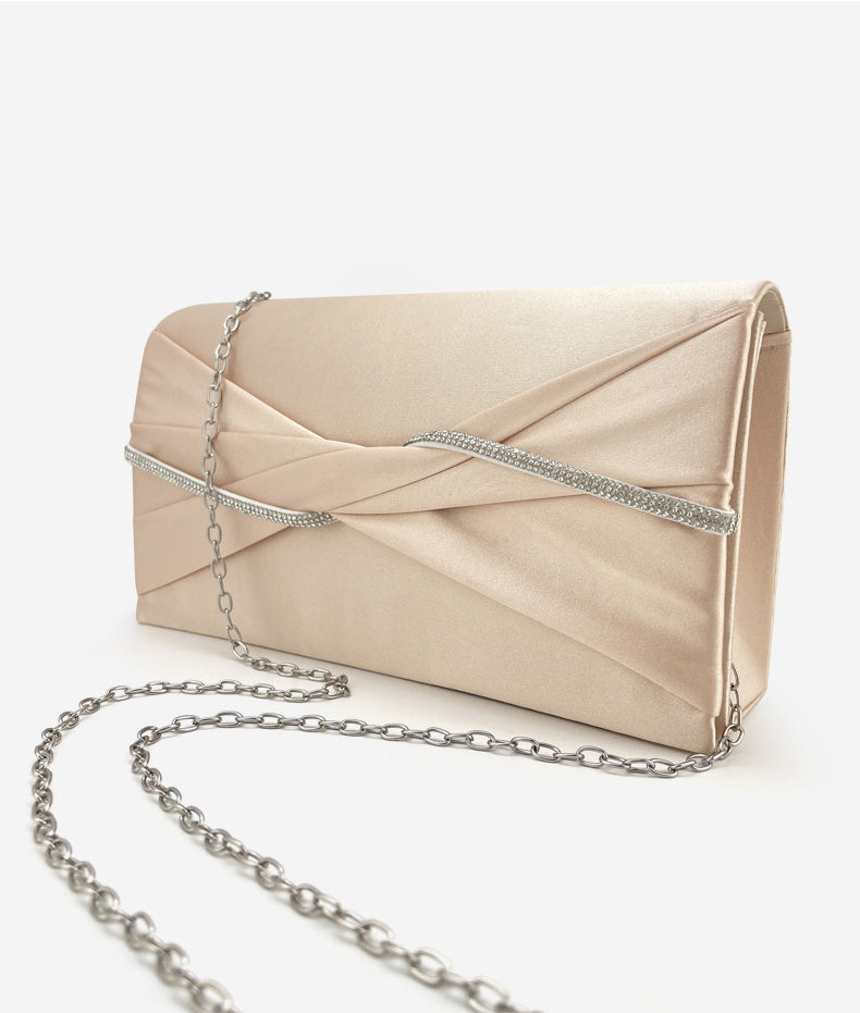 Women's Clutches & Wedding Party Evening Cocktail Satin Bags