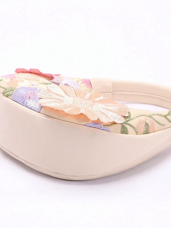 Women's Clutches & Wedding Party Evening Cocktail Bags Embroidered 3D flowers