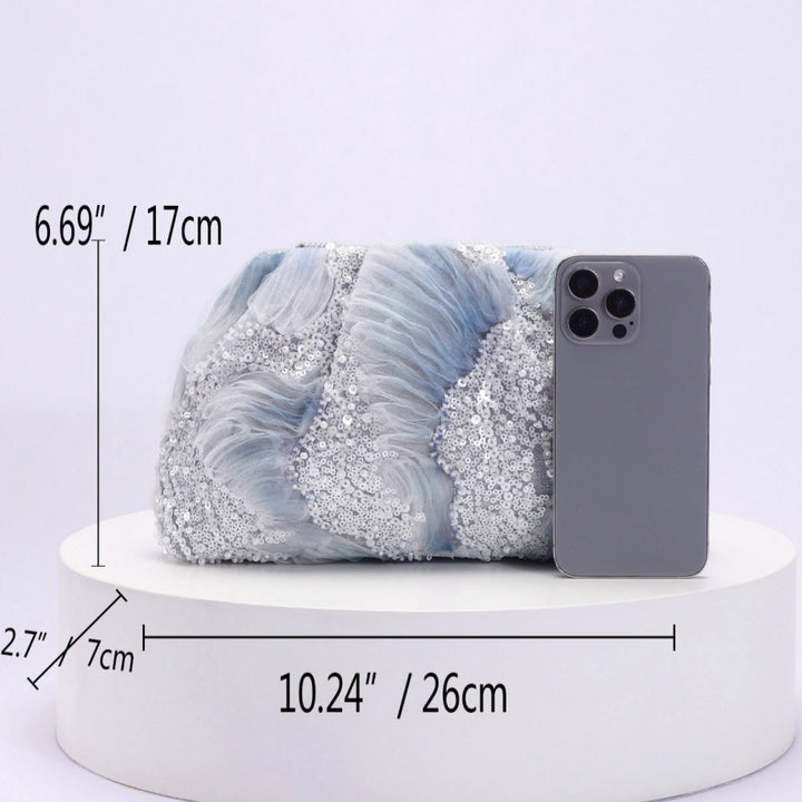 Women's Clutches & Wedding Party Evening Cocktail Bags 3D flowers