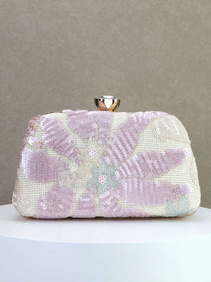 Women's Clutches & Wedding Party Evening Cocktail Bags Sequins Floral