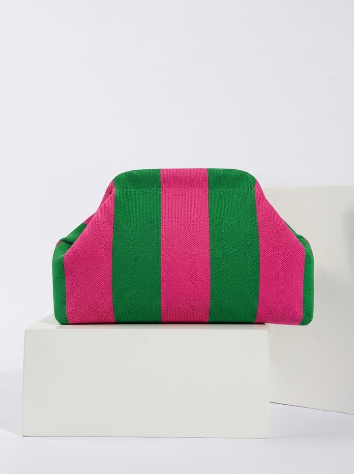 Women's Clutches & Wedding Party Evening Knitted Bags Stripes / Striped Pattern