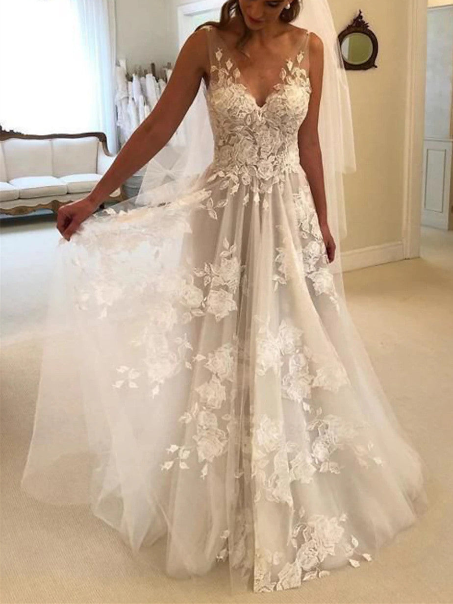 princess beach wedding dresses Charming Strapless Mermaid Princess Garden Beach Vintage Long Wedding –  bridalsew main image 0