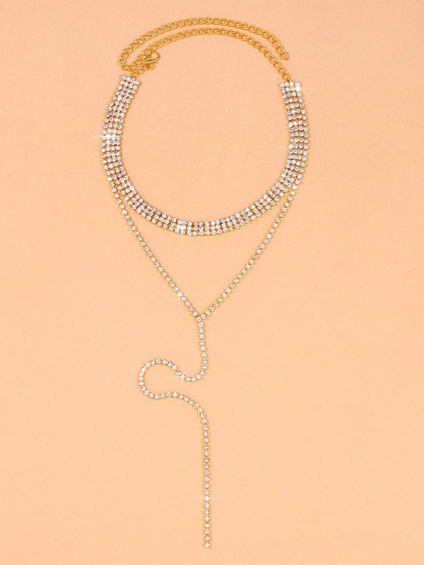 Modern Geometrical Wedding Necklace Wedding Jewelry