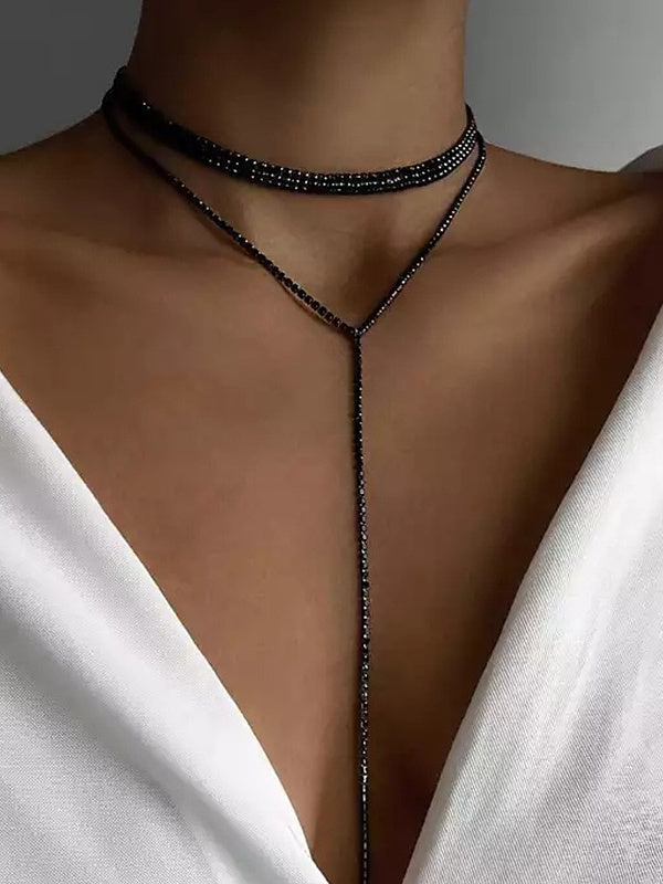 Modern Geometrical Wedding Necklace Wedding Jewelry