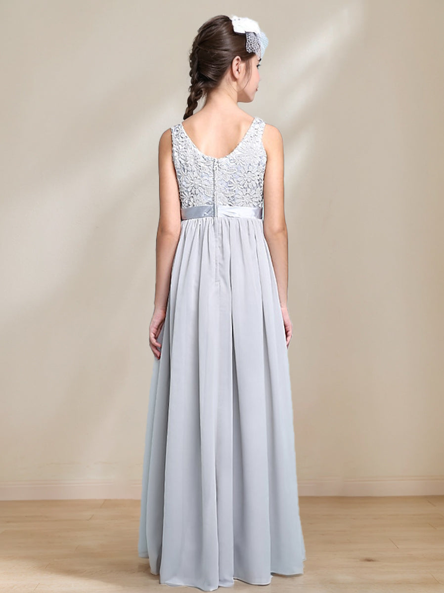 silver childrens bridesmaid dresses Amazon.com: Bow Dream Little Girls Dress - Silver Sequins Party Dress - Size 8 (8-9 Years, Height 130-135cm) - Floor Length - A-Line - Sleeveless - V-Neck - One Shoulder