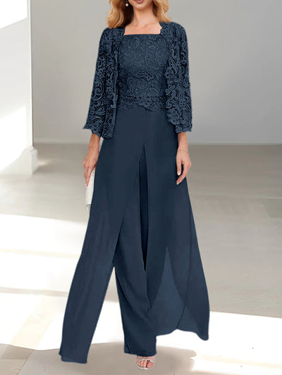 Sophisticated Mother of the Bride Pantsuits for Wedding - Mondressy